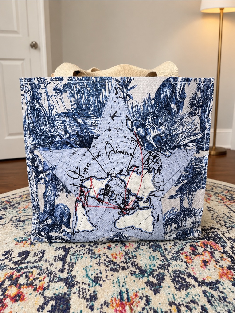 Dior Raffia Tote